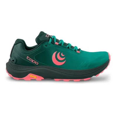 Topo Athletic Women's Mt-5 Running Shoes In Emerald Pink In Green