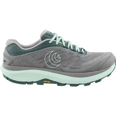 Topo Athletic Women's Pursuit 2 Shoes In Grey/mint In Multi