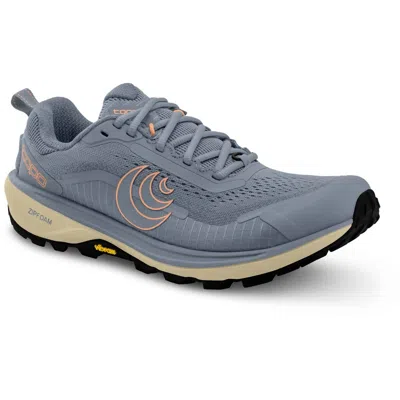 Topo Athletic Women's Terraventure 5 Trail Running Shoe In Grey/peach In Gray