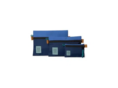 Topo Designs Accessory Bag Bundle Luggage Cobalt/midnight: One Size In Blue