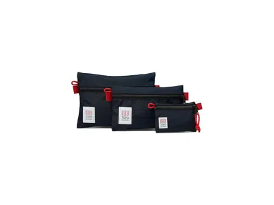 Topo Designs Accessory Bag Bundle Luggage Navy/navy: One Size In Blue