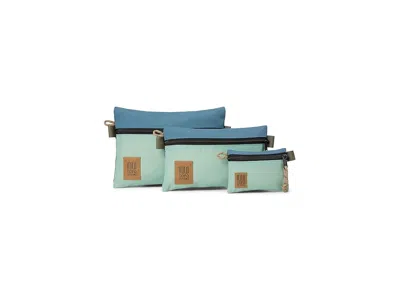 Topo Designs Accessory Bag Bundle Luggage Stone Blue/ash Green: One Size