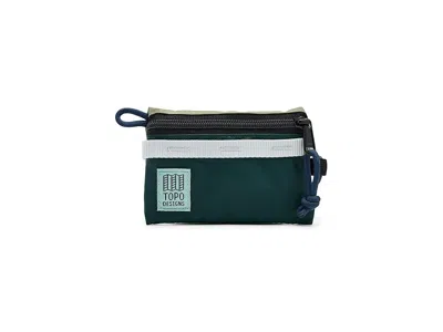 Topo Designs Accessory Bag - Mountain Handbags Oil Green/dark Pine: One Size