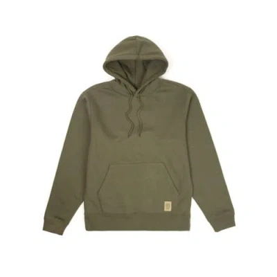 Topo Designs Alpine High Label Hoodie In Green