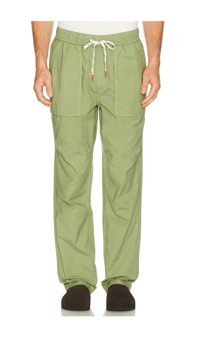 Topo Designs Desert Pants In Green