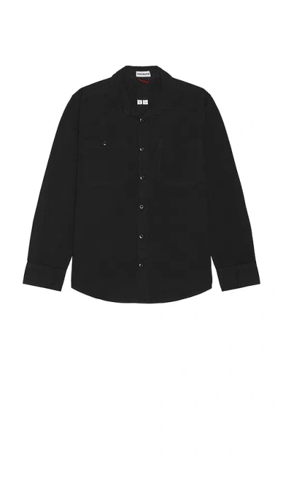 Topo Designs Dirt Overshirt Jacket In Black