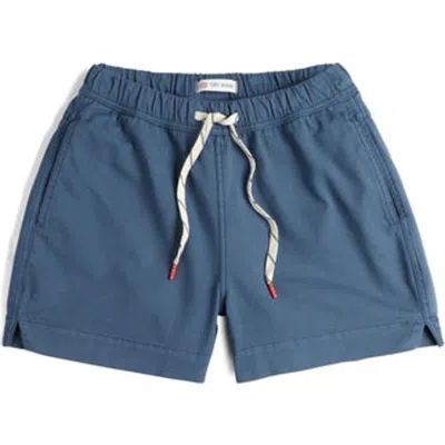 Topo Designs Dirt Shorts In Blue