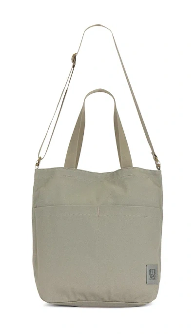 Topo Designs Dirt Tote In Green