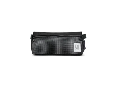 Topo Designs Dopp Kit Toiletries Case Black/grid: One Size