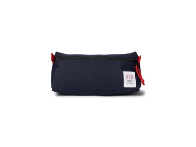 Topo Designs Dopp Kit Toiletries Case Navy/navy: One Size In Blue