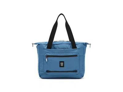 Topo Designs Global Pro Travel Tote Tote Handbags Ocean Blue, Ripstop