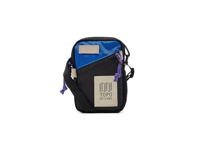 Topo Designs Mini Shoulder Bag Cross Body Handbags Classic Blue/black, Nylon