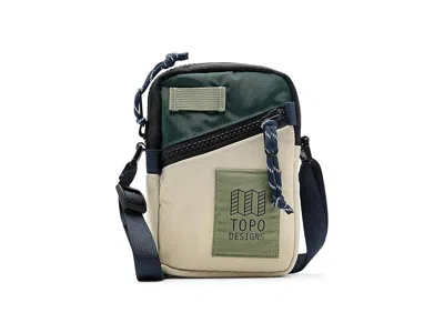 Topo Designs Mini Shoulder Bag Cross Body Handbags Forest/bone White: One Size In Green