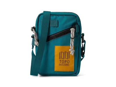 Topo Designs Mini Shoulder Bag Cross Body Handbags Spruce: One Size In Green