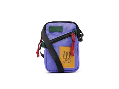 Topo Designs Mini Shoulder Bag Cross Body Handbags Very Peri/forest, Nylon