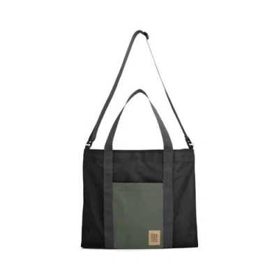 Topo Designs Mountain Essential Tote In Black