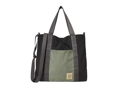 Topo Designs Mountain Essential Tote Handbags Black/neutral: One Size