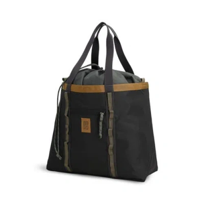 Topo Designs Mountain Utility Tote In Black