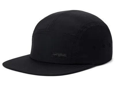 Topo Designs Nylon Camp Hat Caps Black 2: One Size In Pink