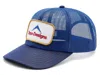 Topo Designs Patch Mesh Trucker - Retro Icon Caps Forest Blue: One Size In Blue
