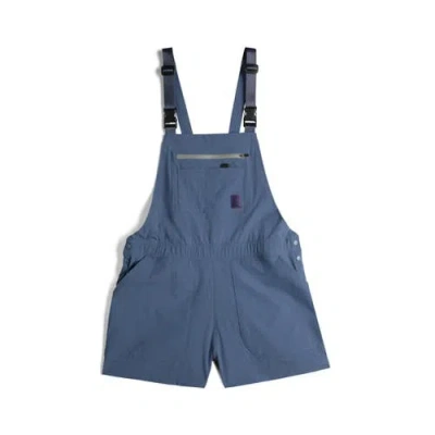 Topo Designs Roads Romper In Blue