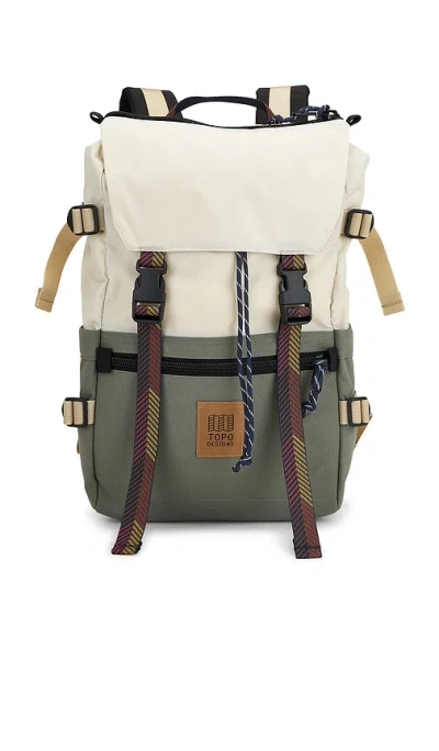 Topo Designs Rover Pack Classic Backpack In White