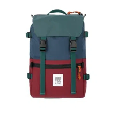 Topo Designs Rover Pack Classic In Burgundy