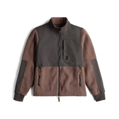 Topo Designs Women's Subalpine Fleece - Peppercorn Charcoal In Multi