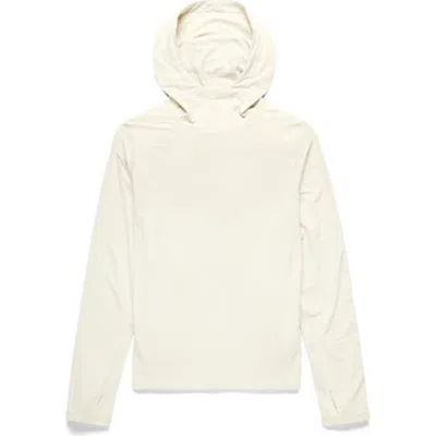 Topo Designs Sun Hoodie In White