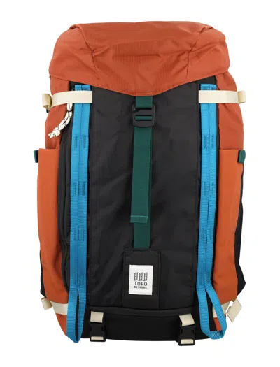 Topo Designs Versatile Mountain Backpack In Clay_black