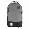Topo Designs Women's Daypack Classic Backpack In Charcoal/black In Grey