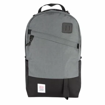 Topo Designs Women's Daypack Classic Backpack In Charcoal/black In Grey