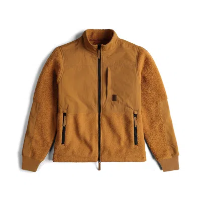 Topo Designs Women's Khaki Subalpine Fleece In Brown