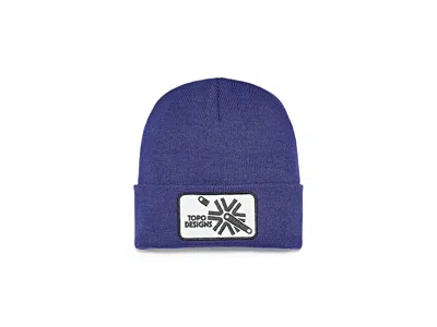 Topo Designs Work Cap Caps Aura, Acrylic In Blue