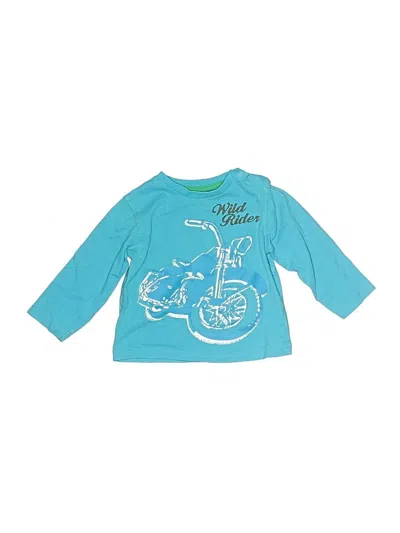 Pre-owned Topolino Kids' Long Sleeve T-shirt In Blue