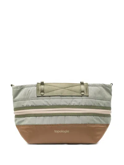 Topologie Convert Tool Tote Bag In Green