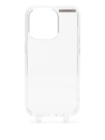 Topologie Logo-plaque Phone Case In White