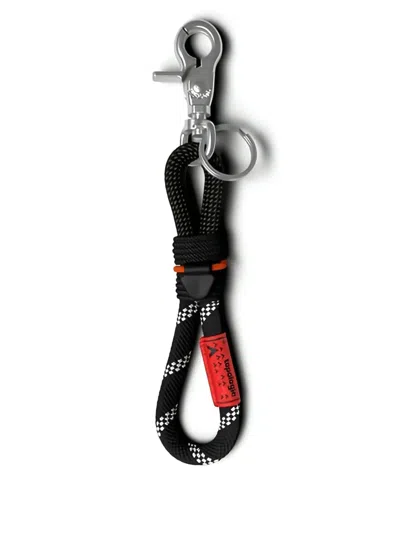 Topologie Loop Keychain In Black