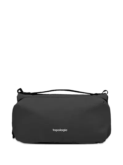Topologie Medium Bottle Sacoche Shoulder Bag In Black
