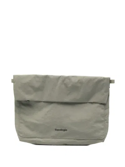 Topologie Medium Musette Clutch Bag In Gray