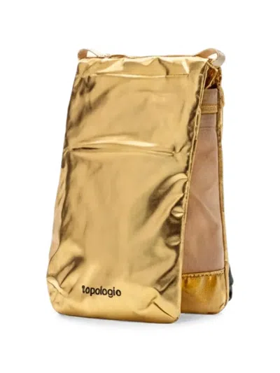 Topologie Wattierte Handytasche In Gold