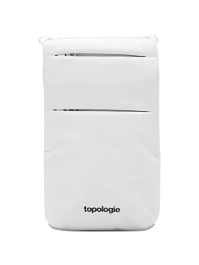Topologie Quilted Phone Bag In White