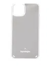 Topologie Verdon Mirrored Phone Case In Gray