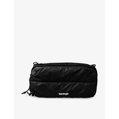 Topologie Womens Black Puffer Wares Puffer Shell Bottle Bag