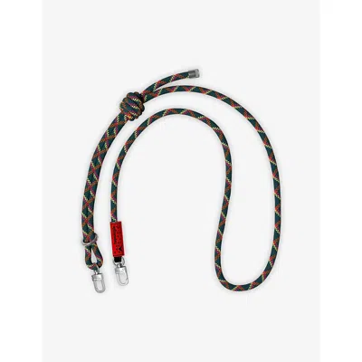 Topologie Womens Deep Teal Helix Rope Woven Strap 8mm