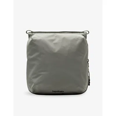 Topologie Womens Moss Cassette Sacoche Medium Woven Bag In Green