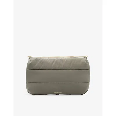 Topologie Womens Moss Putty Bottle Sacoche Large Woven Bag