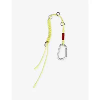 Topologie Womens Nimbus Braided Woven Keychain In Green