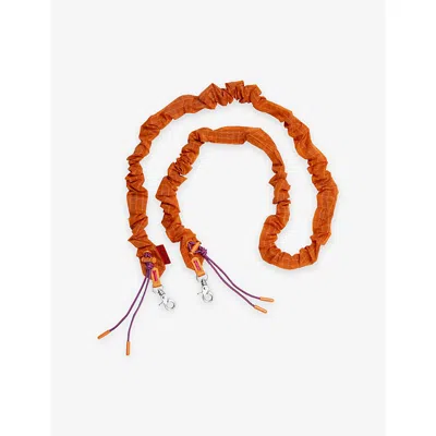 Topologie Womens Orange Bungee Woven Strap