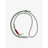 Topologie Wares Straps -use Woven Rope 6mm In Sage Reflective